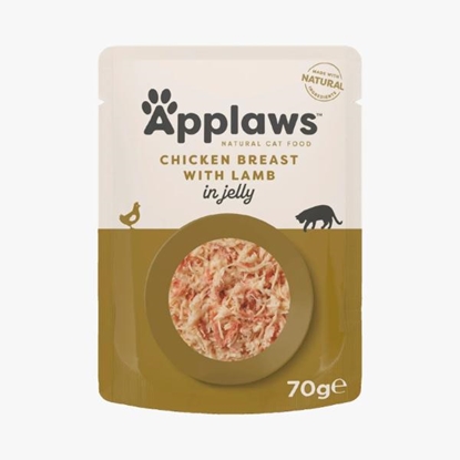 Picture of Applaws Chicken Breast with Lamb Pouch – Natural Cat Food